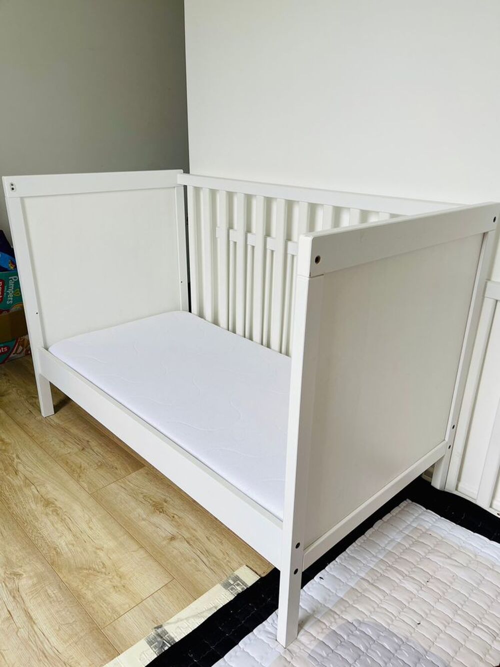 Lit b&eacute;b&eacute; modulable 60x120 Mobilier enfants
