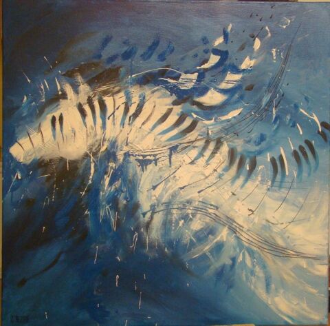 TABLEAU HUILE SUR TOILE
190 La Ville-aux-Dames (37)