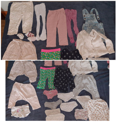 Lot de vtements et autres pour fille 1-2 ans 20 Le Tampon (97)