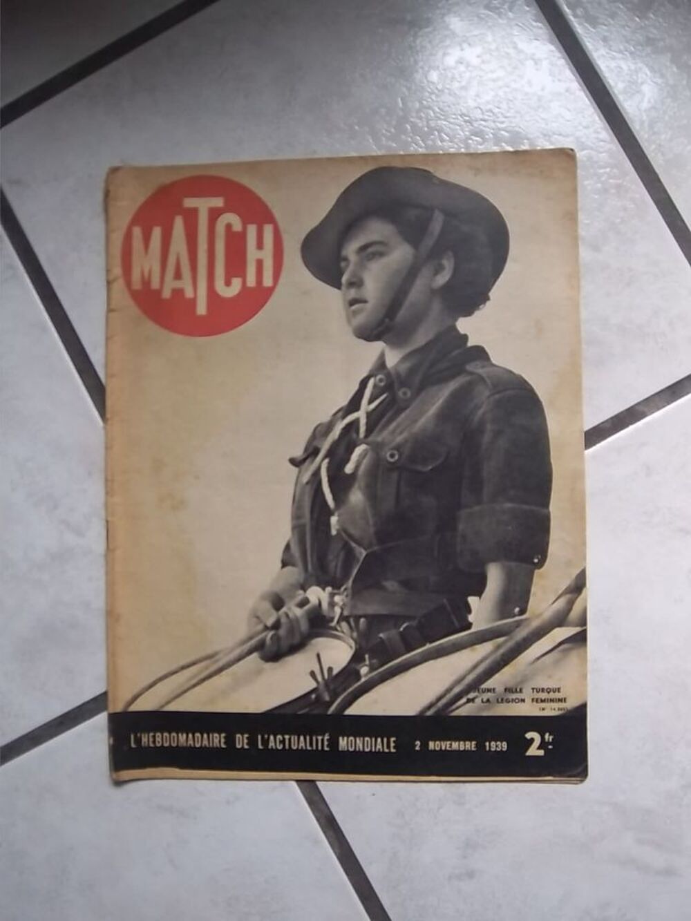 Magazine Match du 2 novembre 1939 Livres et BD