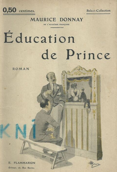 1 livre , Maurice Donnay , Education de Prince 22 Tours (37)