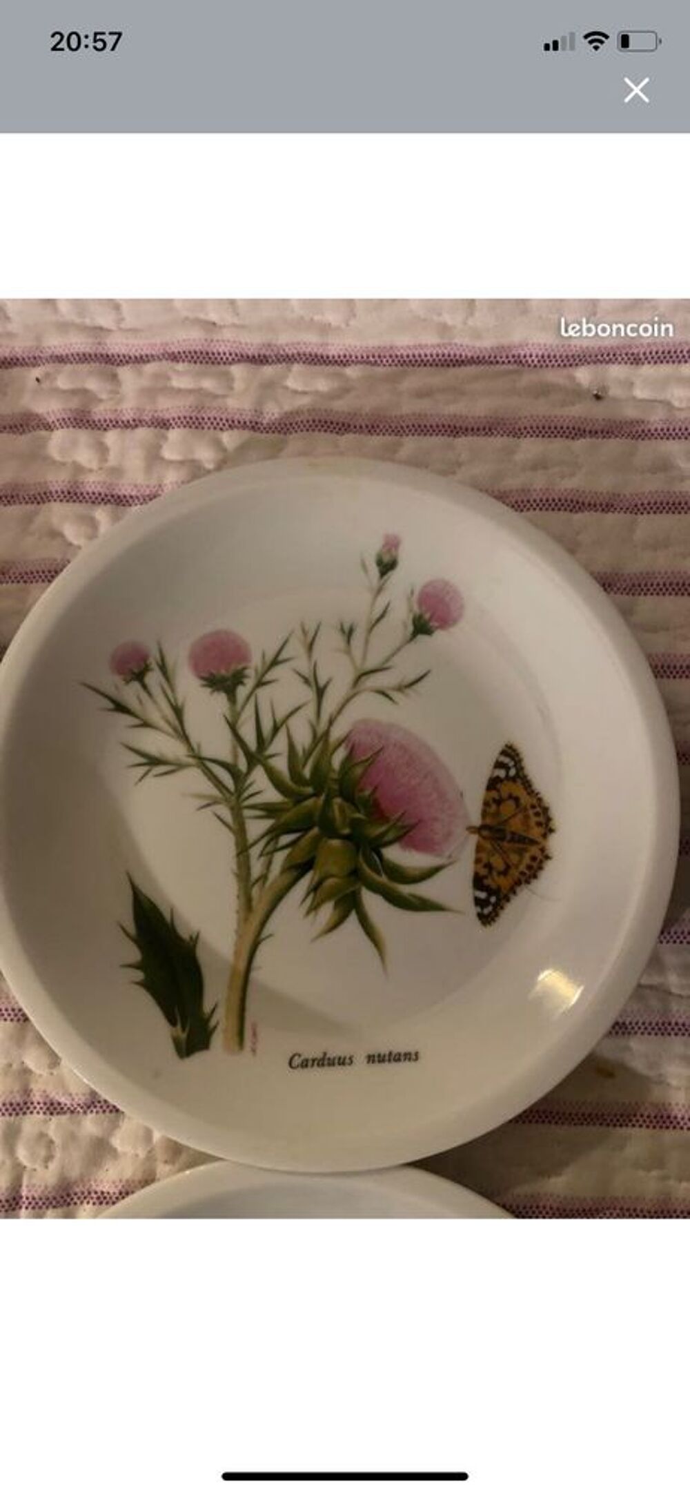 assiette vintage 