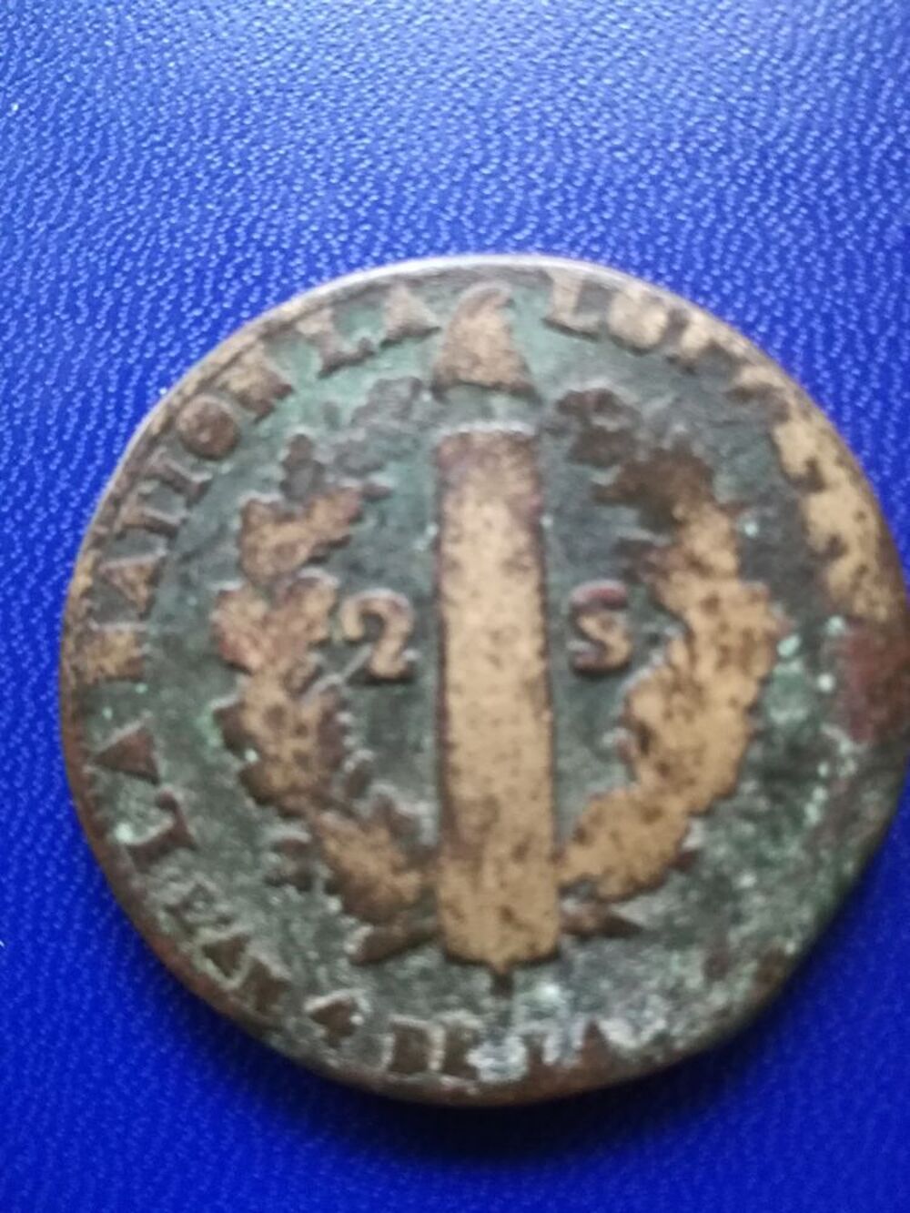 1792 W 2 sols Lille - Louis XVI 