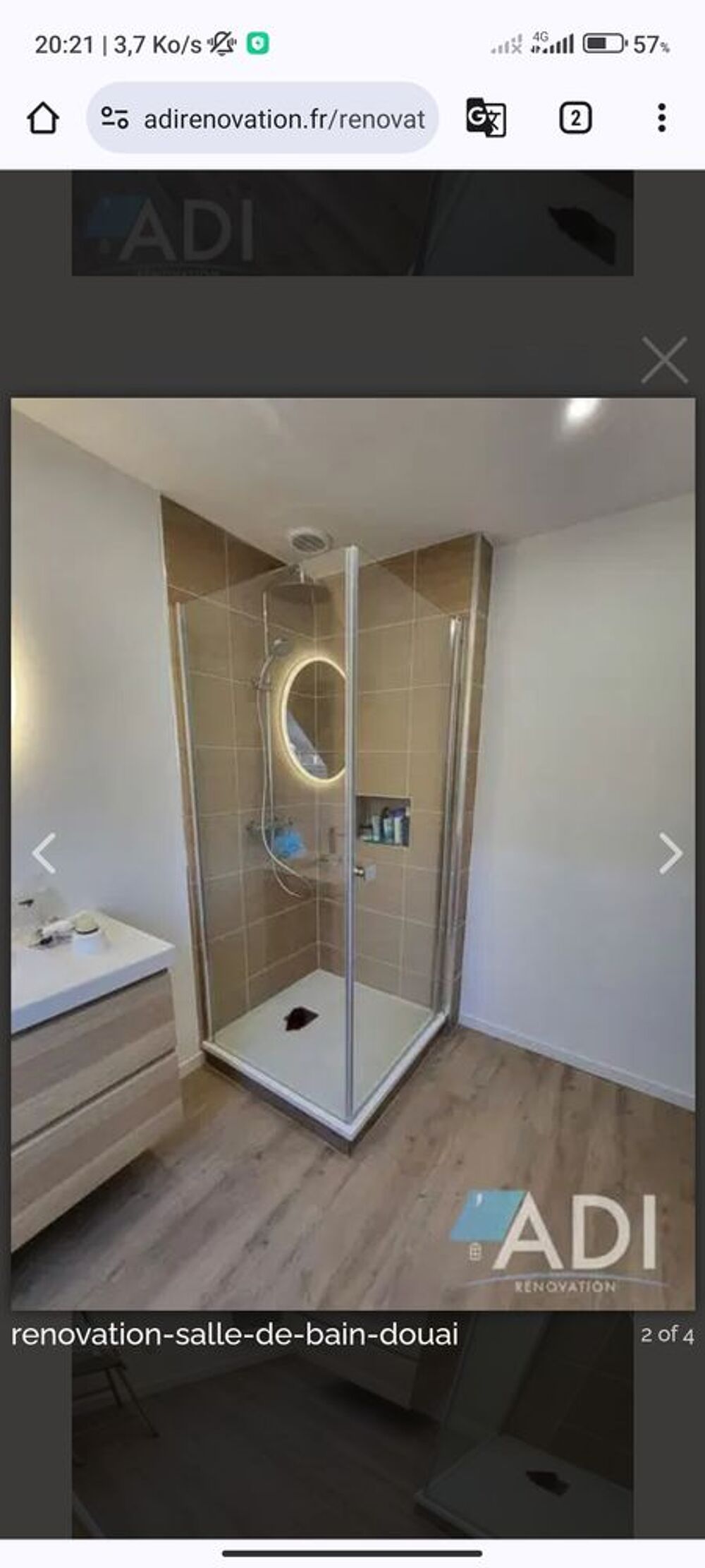   Rnovation salle de bain  