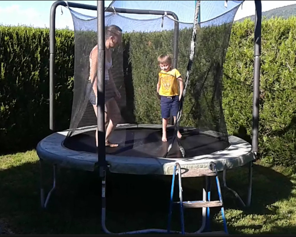 TRAMPOLINE Jardin