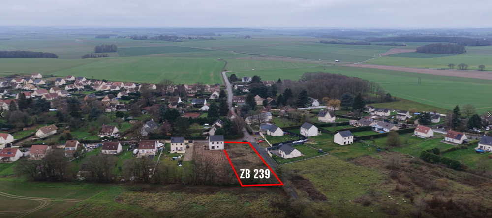 Vente Terrain PORCHEUX - Terrain constructible 1995 m² avec CUb positif Porcheux