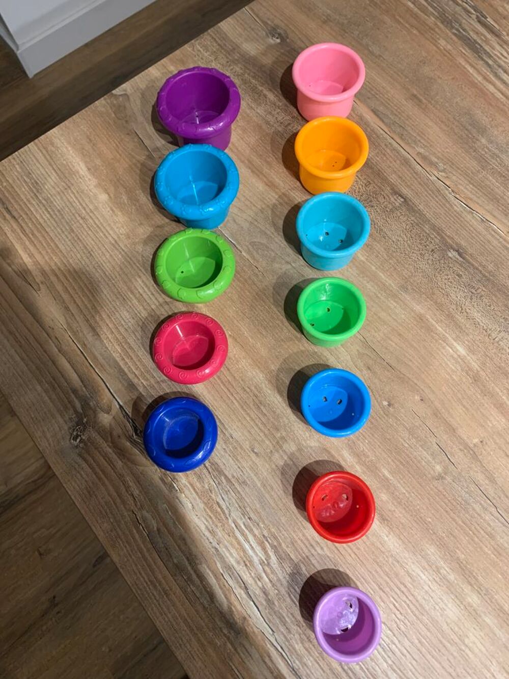 Jouet pour b&eacute;b&eacute; " Pot de construction " Jeux / jouets