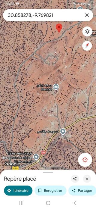  Terrain  vendre 11631 m Imsouane, maroc