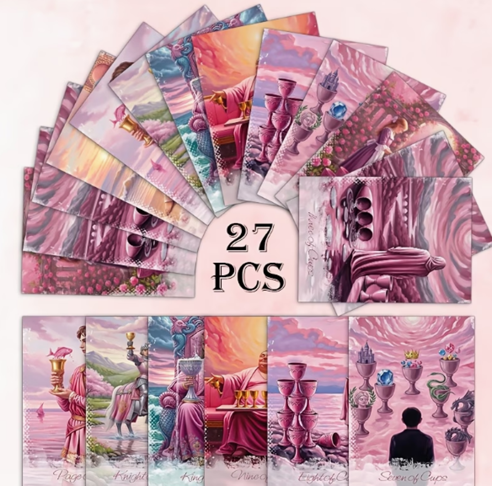 LOT Oracle &amp; Tarot divinatoire esoterisme d&eacute;co amour romanti Décoration