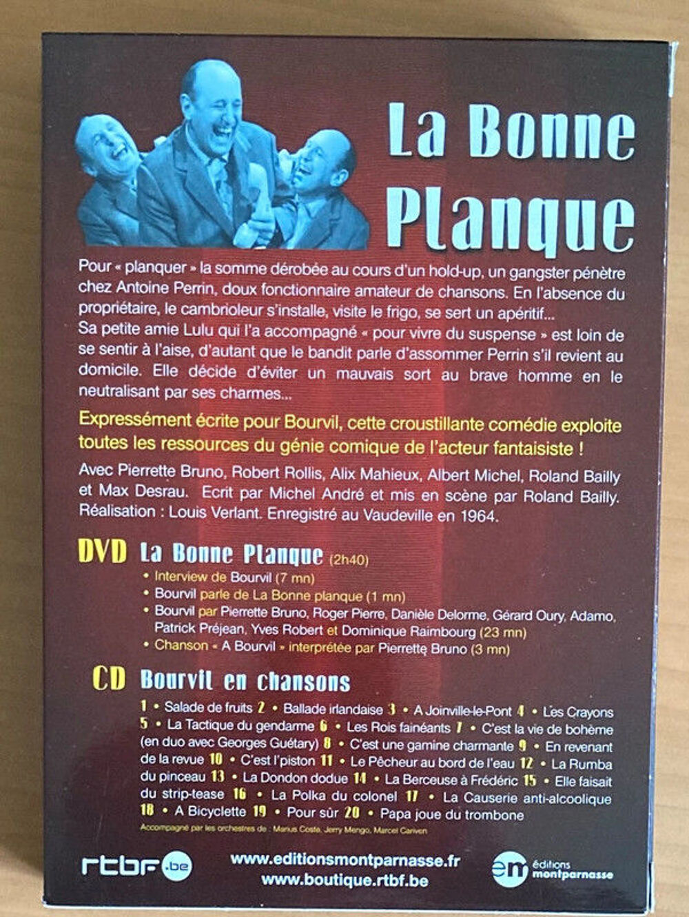La Bonne planque [DVD + CD] DVD et blu-ray