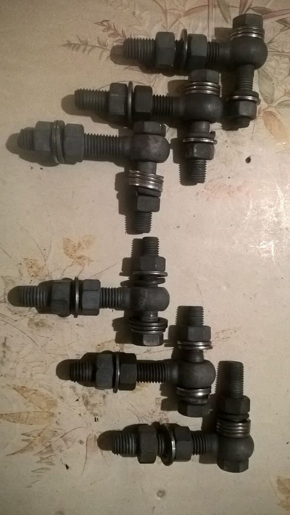 Rotules fixation portail/portillon. Bricolage