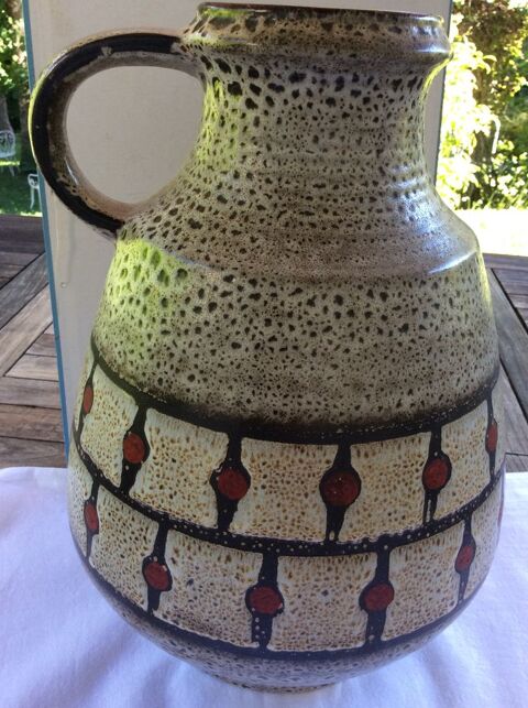 Vase design Jasba Keramik West Germany annes 1960 100 Gif-sur-Yvette (91)