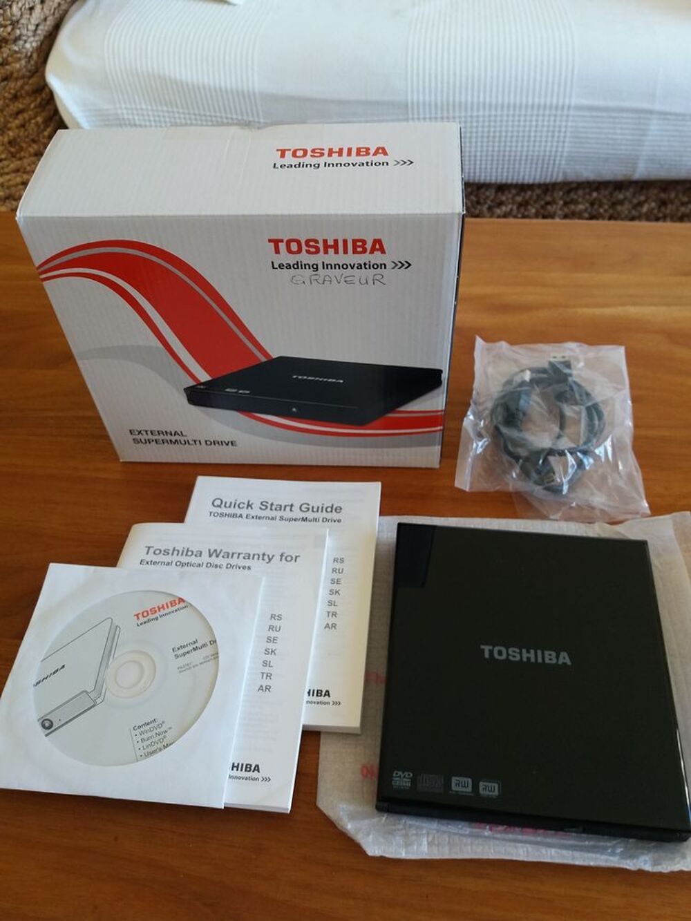 Graveur externe Toshiba Matériel informatique