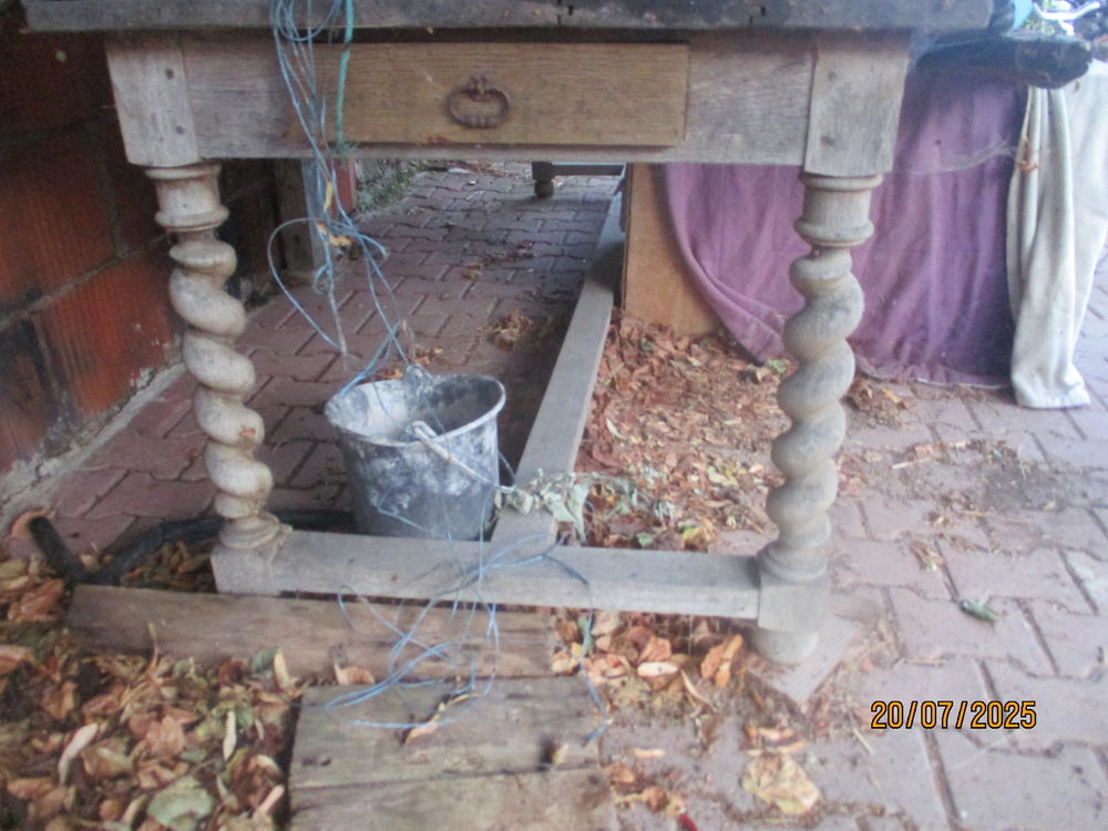 GRANDE ANCIENNE TABLE EN CHENE STYLE LOUIS 13 Meubles