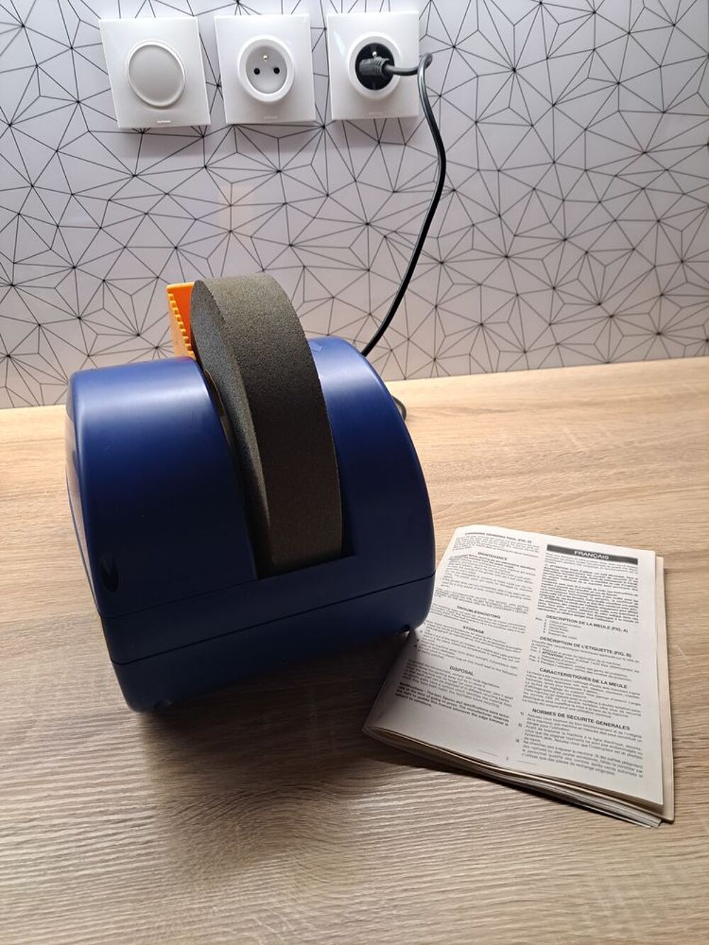 Meule &agrave; eau. Bricolage