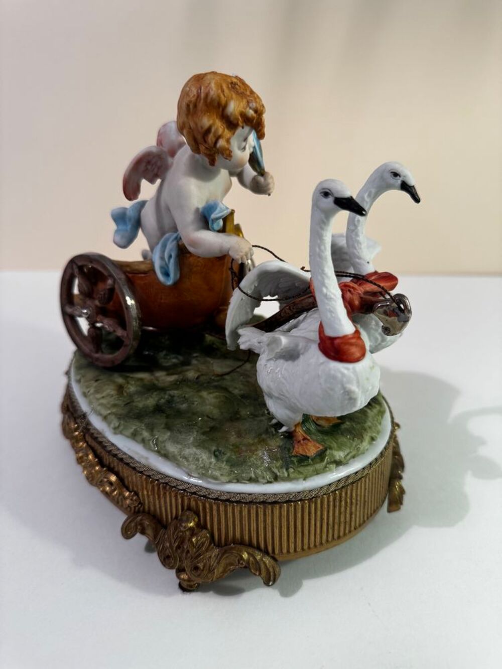 SCULPTURE EN BISCUIT DE LA MANUFACTURE * TICHE * CAPODIMONTE Décoration