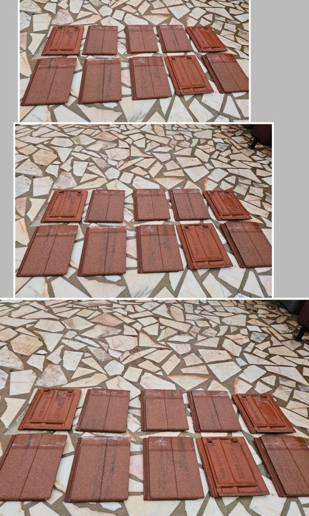 Tuiles redland 18 duo 42x33 et demi tuile 
Bricolage