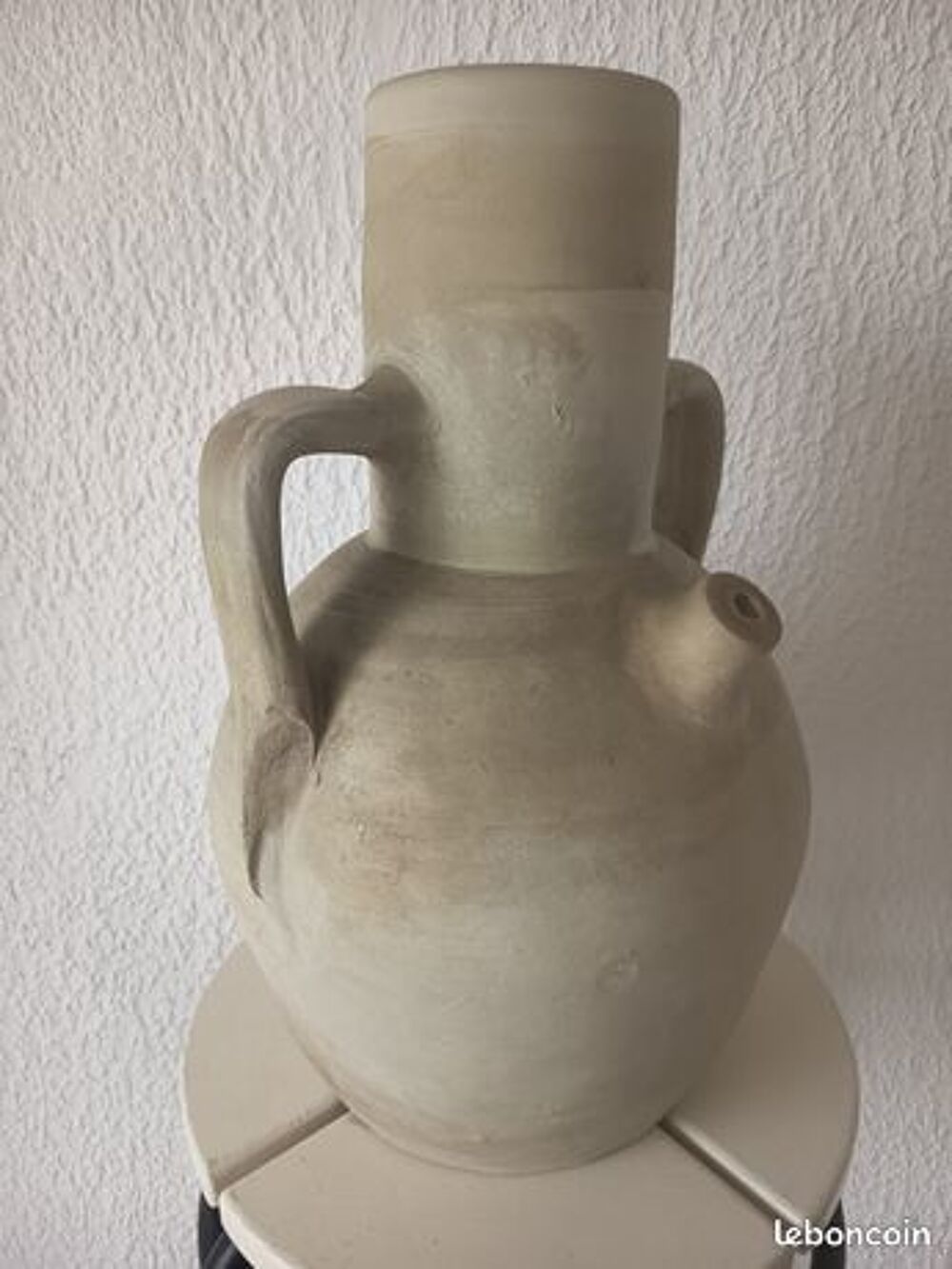 cruche 
h 37 cm x diam 23 cm - Décoration