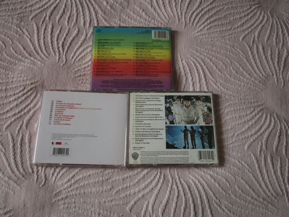 LOT de 4 CD CD et vinyles