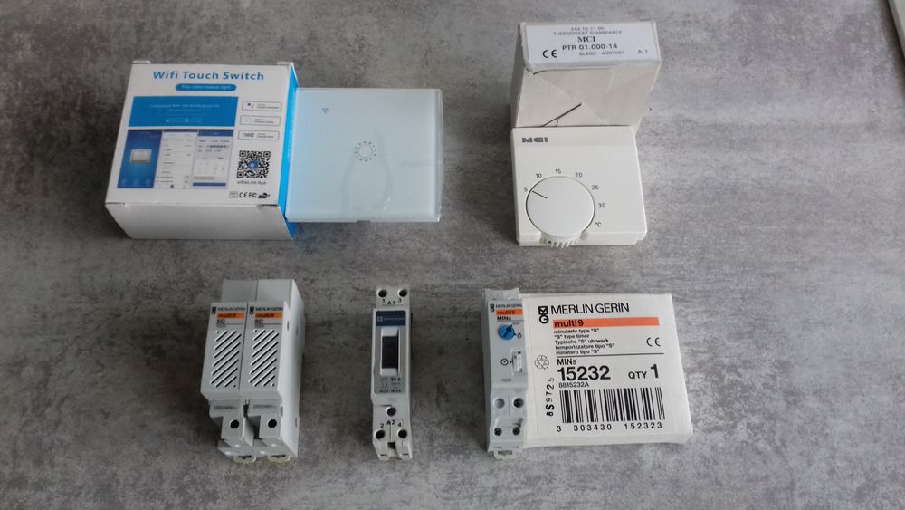 Contacteur modulaire et autres produits Bricolage