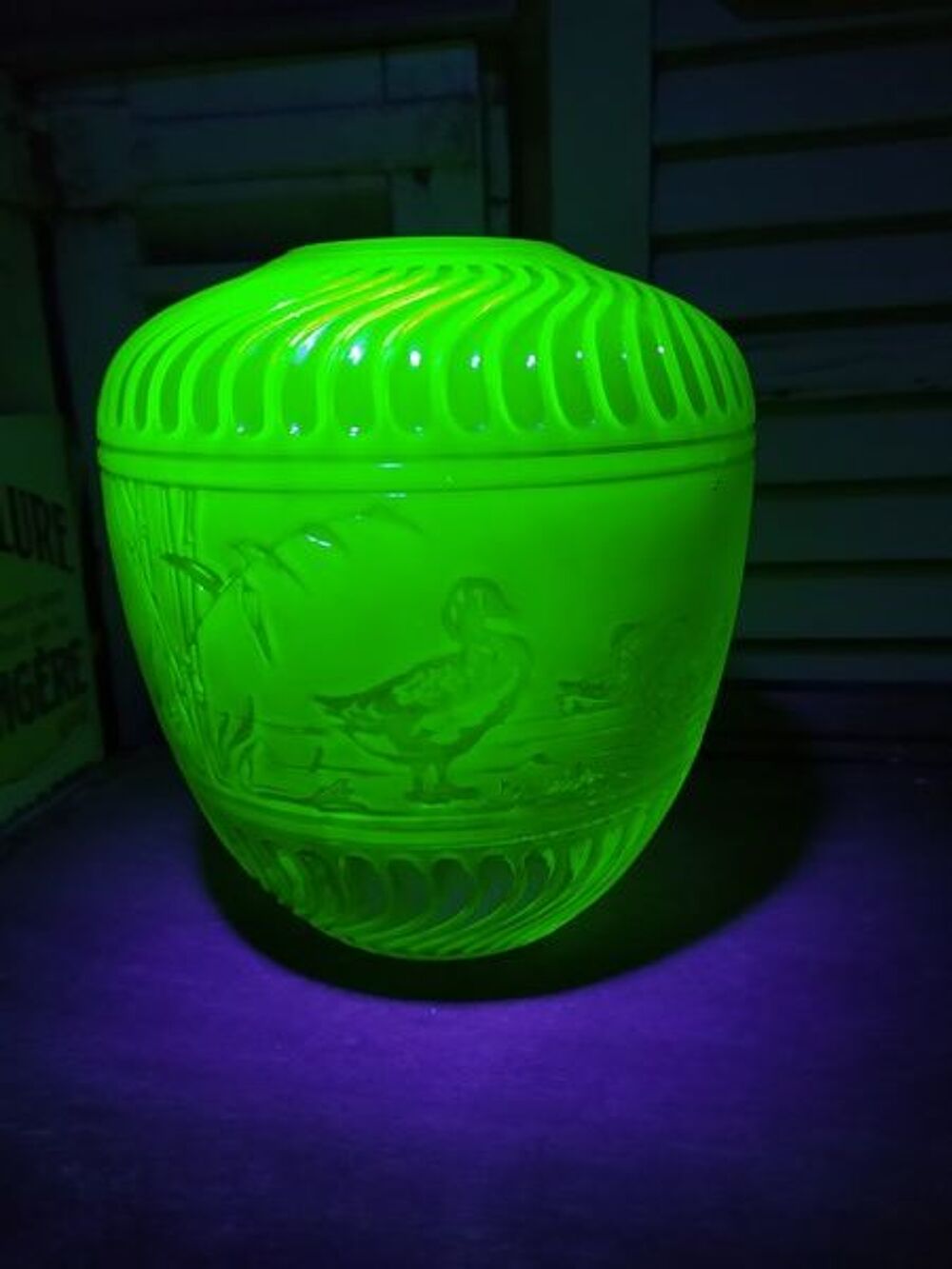 Globe Verre de Lanterne Lampe Baccarat Ouraline Décoration