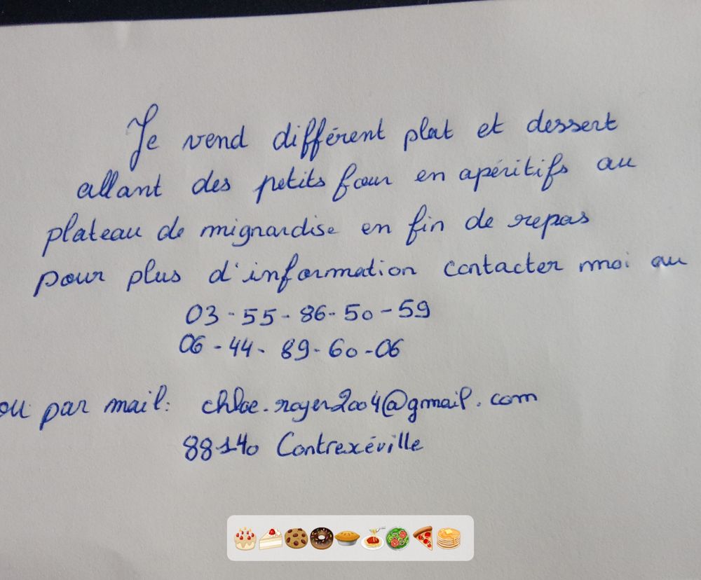 P&acirc;tisserie et autre Cuisine