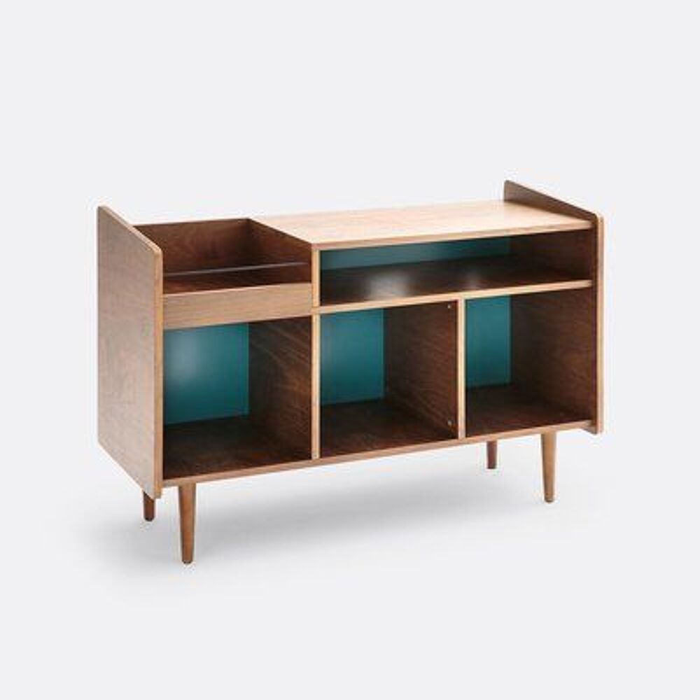 Meuble vintage pour vinyles RONDA (La redoute) Meubles