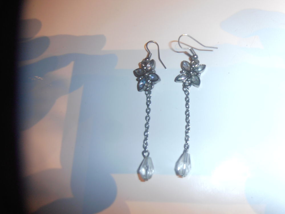 Boucles d'oreilles chainettes 22 (28b) Bijoux et montres