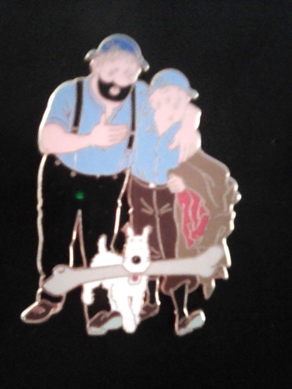 pin's tintin hadock 