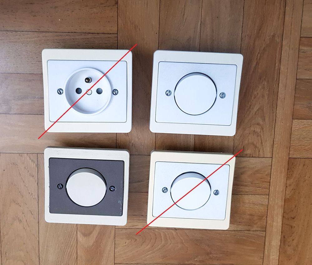 Appareillages &eacute;lectrique Alombard TROCADERO Blanc ou marron Bricolage