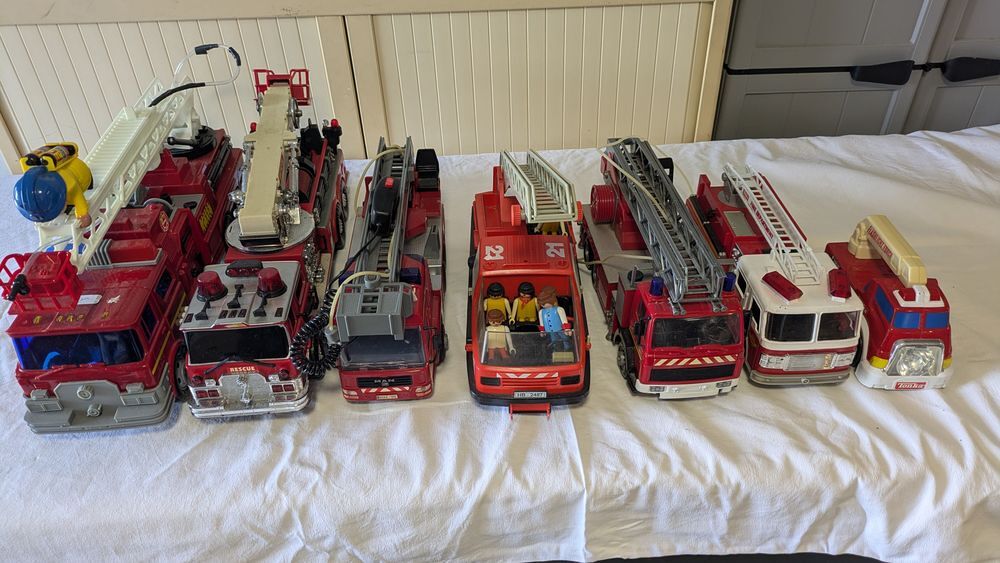 camion de pompiers 