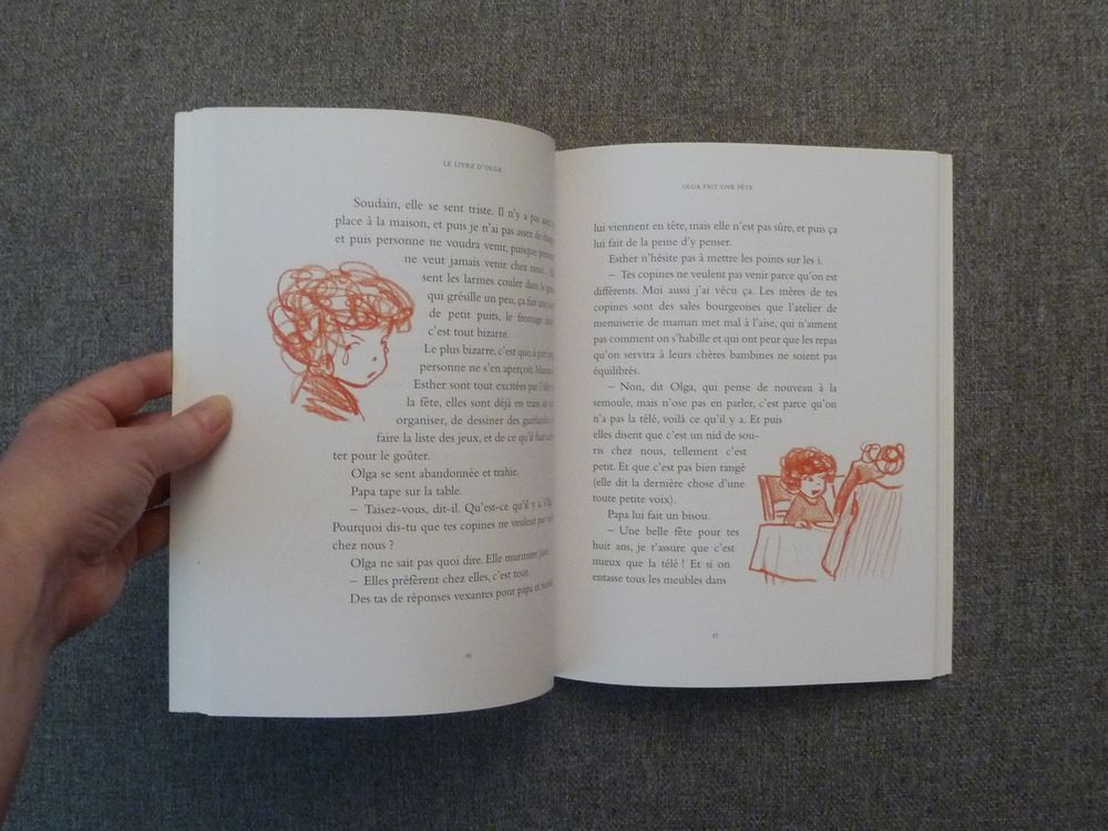 Le Livre D'Olga- Genevi&egrave;ve Brisac- L'&eacute;cole des Loisirs Livres et BD
