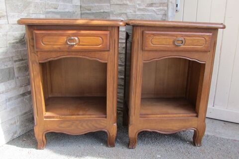 Paire de chevets rustiques en chne, des annes 80 180 Castres (81)