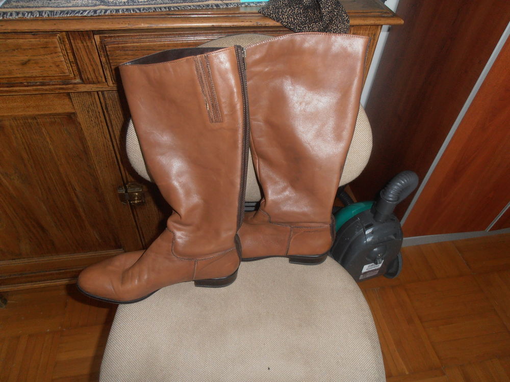 bottes femme cuir Chaussures