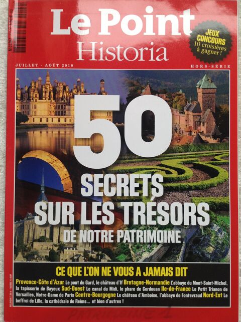 50 SECRETS SUR LES TRSORS DE NOTRE PATRIMOINE Envoi Possibl 4 Trgunc (29)