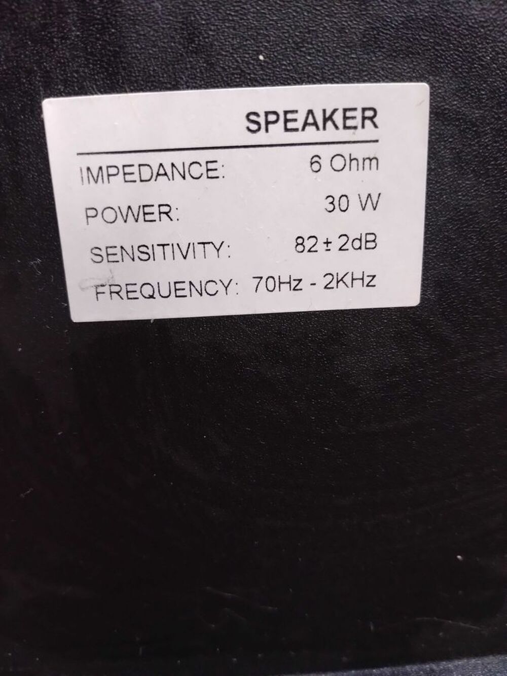 caisson de basse Audio et hifi