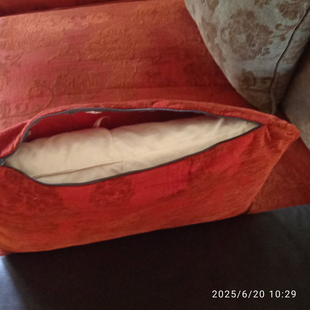 CANAP&Eacute; TISSU/CUIR Meubles