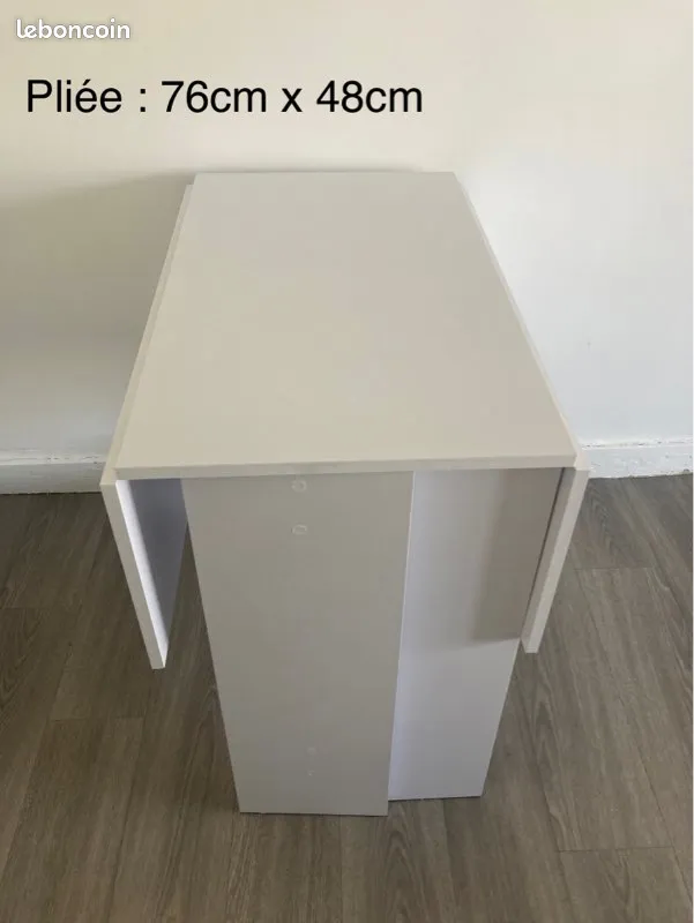 table pliante blanche Meubles