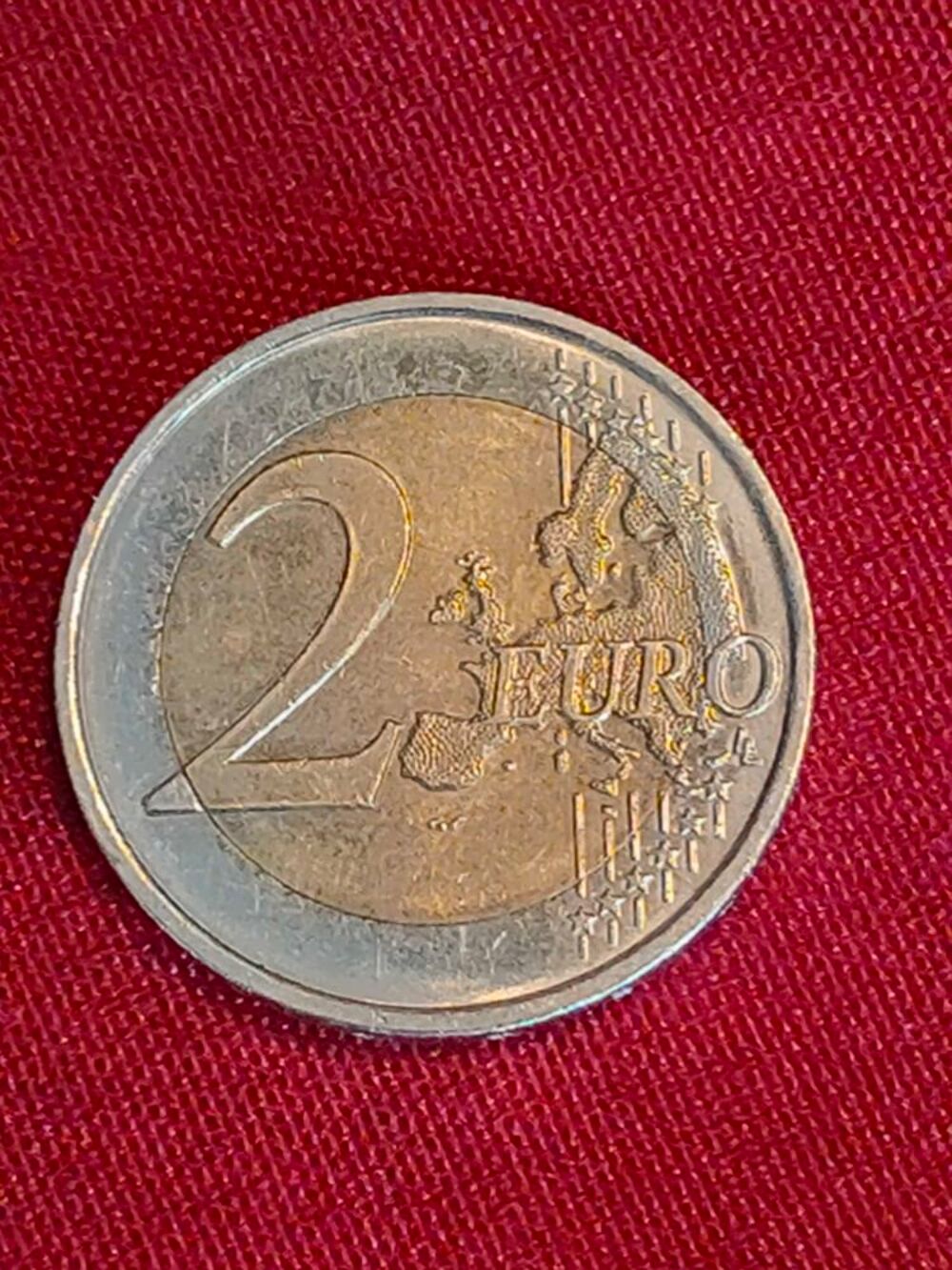 Pi&egrave;ce de 2 euros coupe du monde de rugby france 