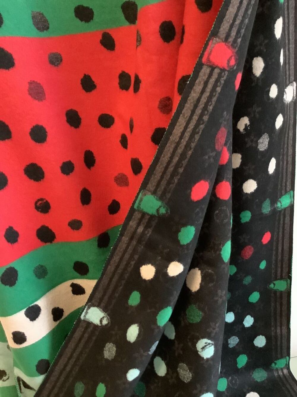 &Eacute;charpe &agrave; Motifs Pois Multicolore Vêtements