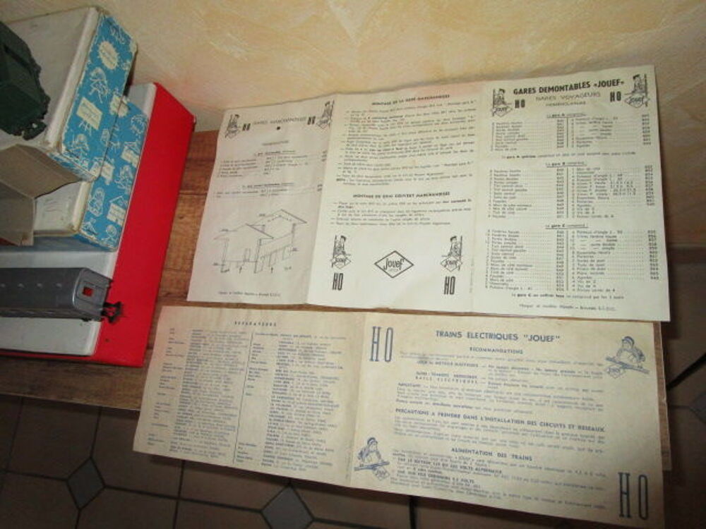 lot wagon jouef+boite 