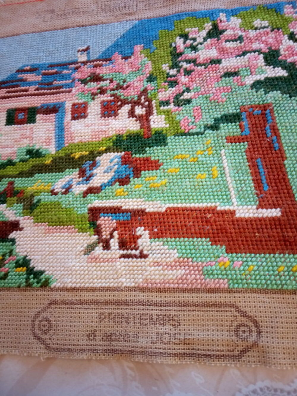 canevas fait le printemps Décoration