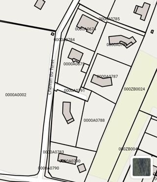  Terrain  vendre 1626 m Les issards