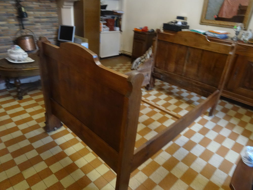  lit bois ancien Meubles