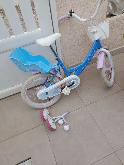 Vélo fillette St Cyprien Plage (66)