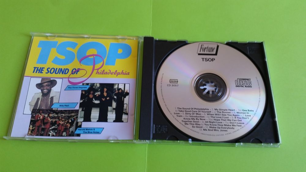 TSOP CD et vinyles