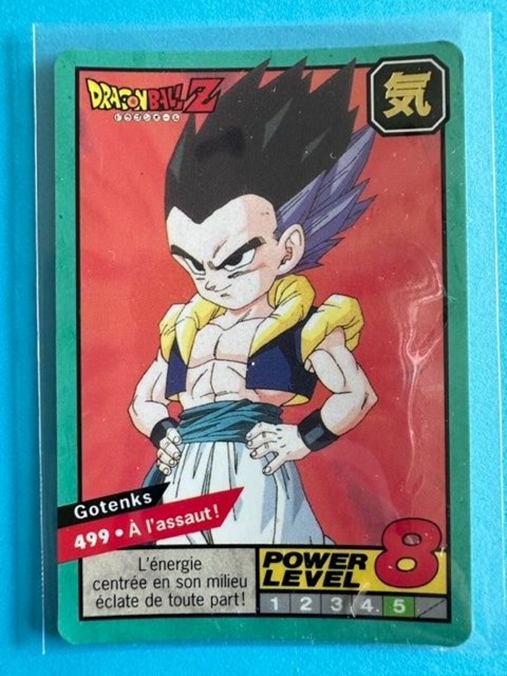 Carte DBZ n&deg;499 Carddass Bandai 1996 VF
