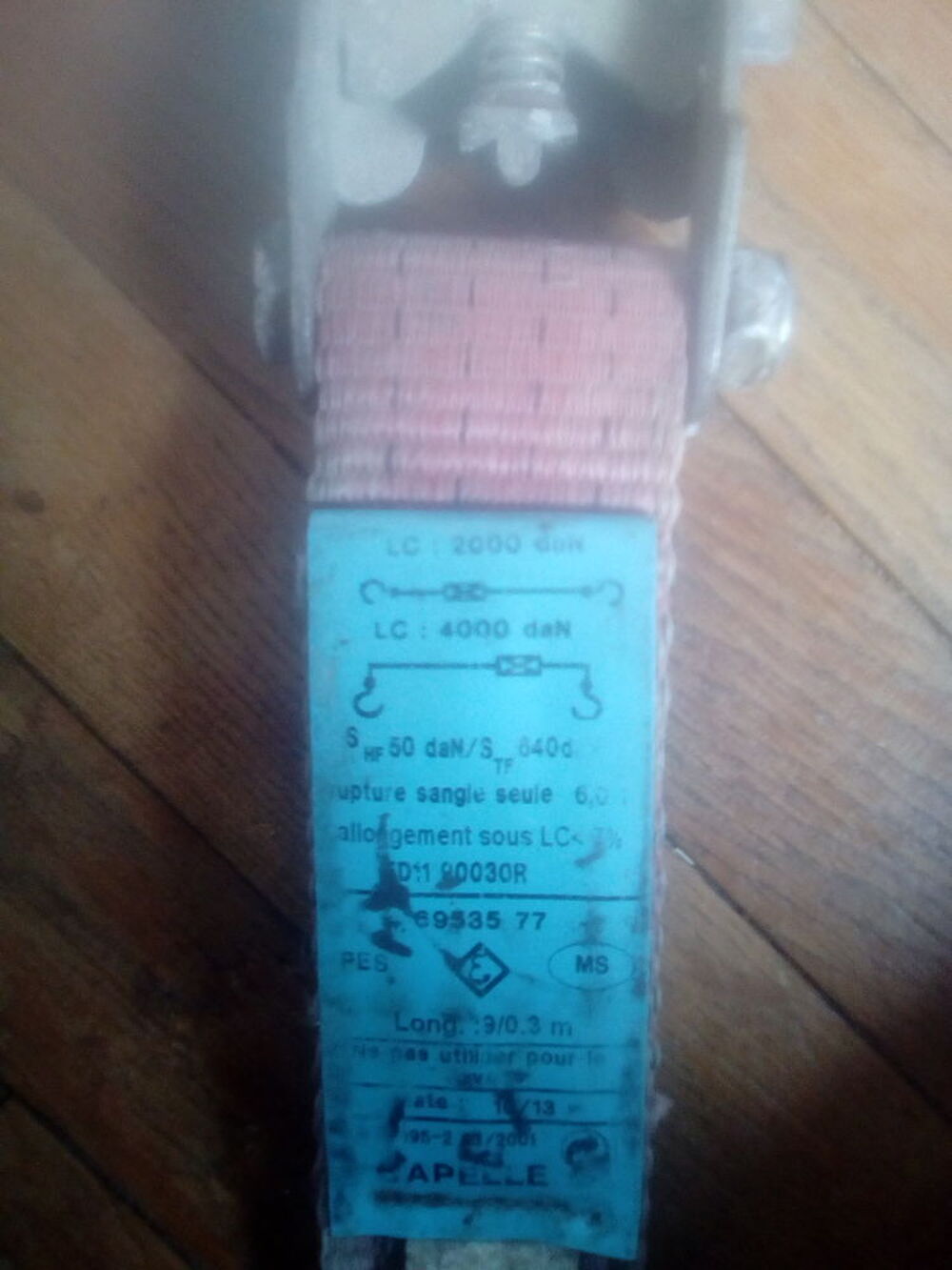 gros tendeur cliquet 2000 / 4000 daN Bricolage