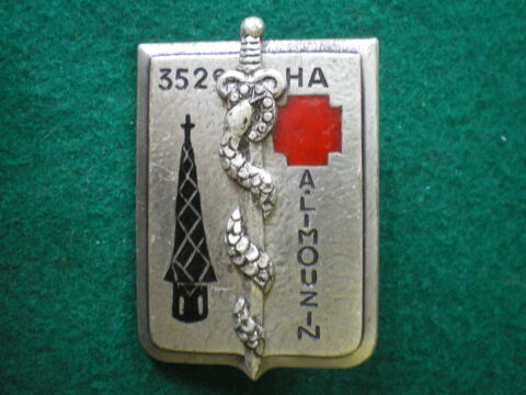 Insigne de Santé - Hôpital des Armées H.A.352 A.Limouzin. 13 Caen (14)