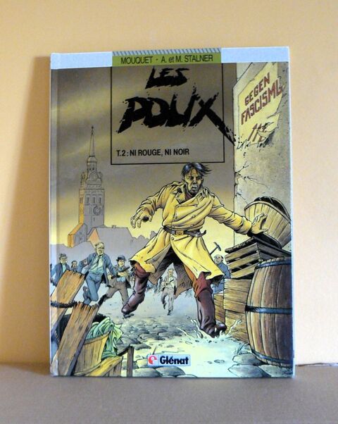 Les poux : Ni rouge ni noir - Stalner - Glénat - 1990 7 Argenteuil (95)